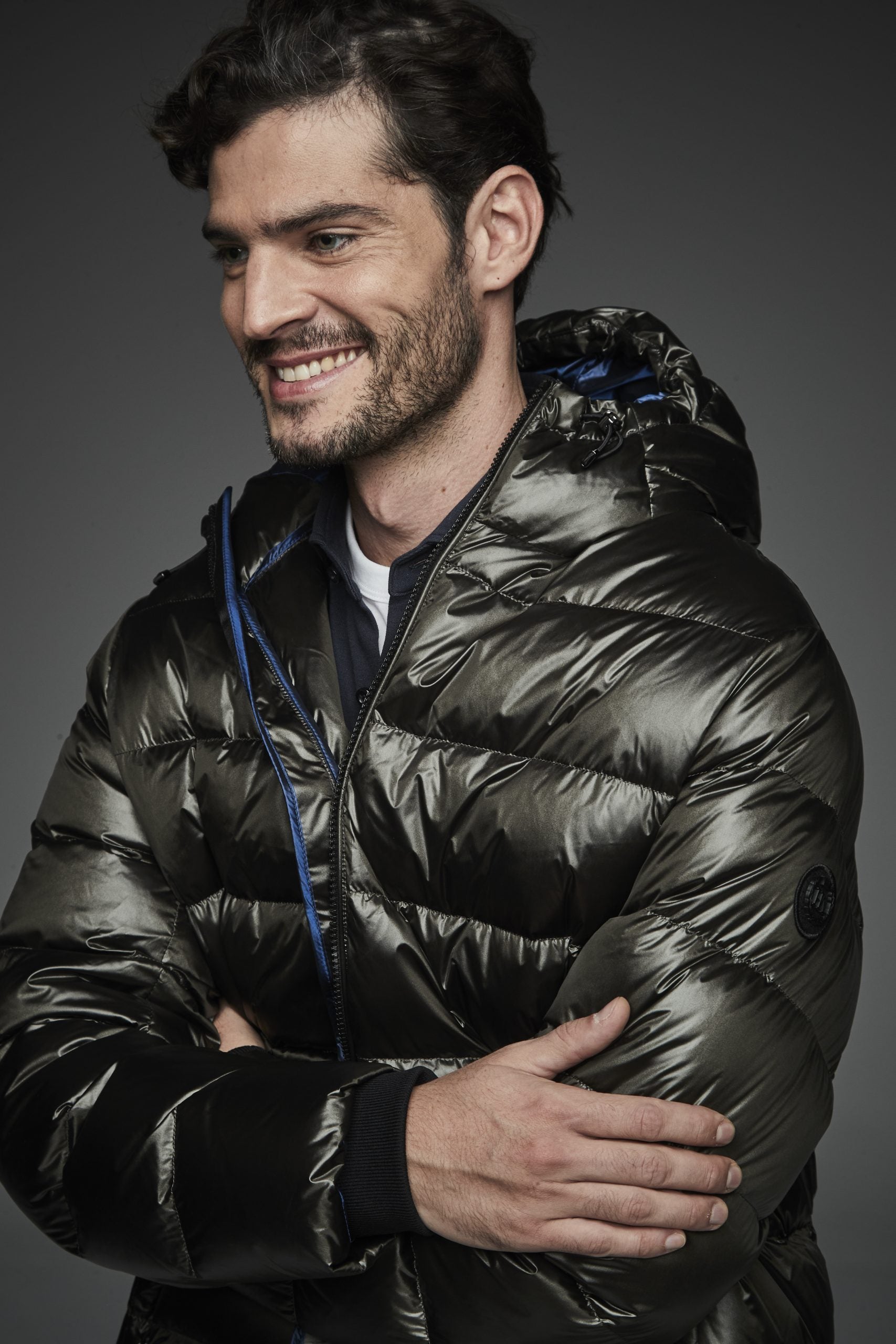 Henry Arroway Marlon Men Puffer Jacket KAKI-Puffer Jacket-Henry Arroway-Kaki-S-Urbanheer