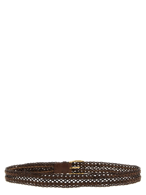 Brunello Cucinelli Braided Calf Belt