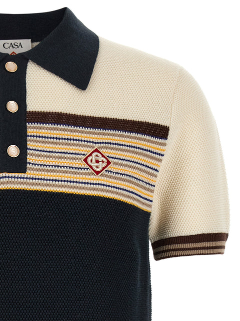 Casablanca Café Culture Polo Shirt