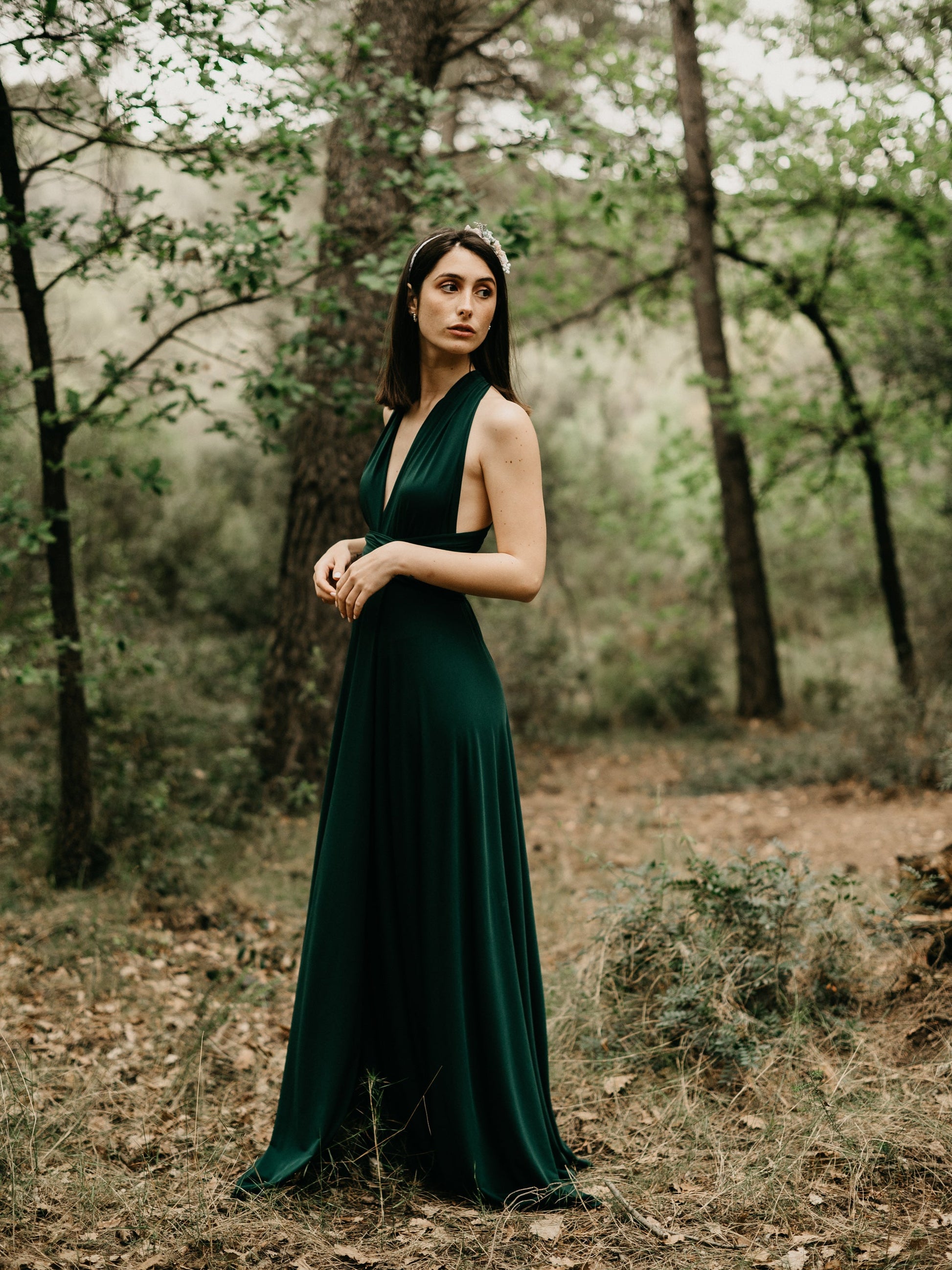 MAXI DRESS-MULTIDRESS-Ceylan Bcn-GREEN-ONLY-Urbanheer