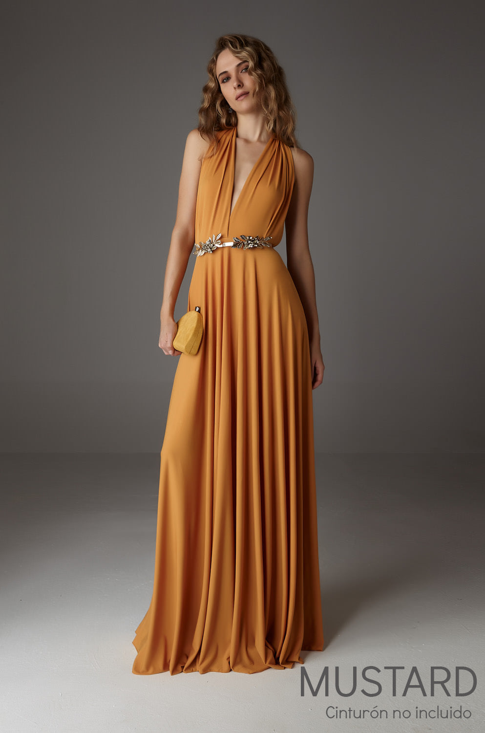 MAXI DRESS-MULTIDRESS-Ceylan Bcn-MUSTARD-ONLY-Urbanheer