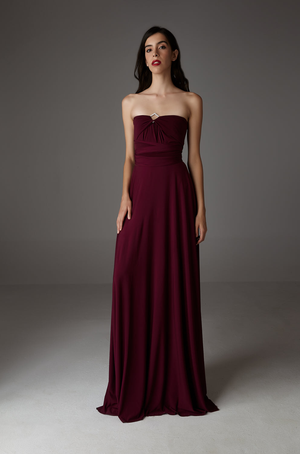 MAXI DRESS-MULTIDRESS-Ceylan Bcn-AUBERGINE-ONLY-Urbanheer