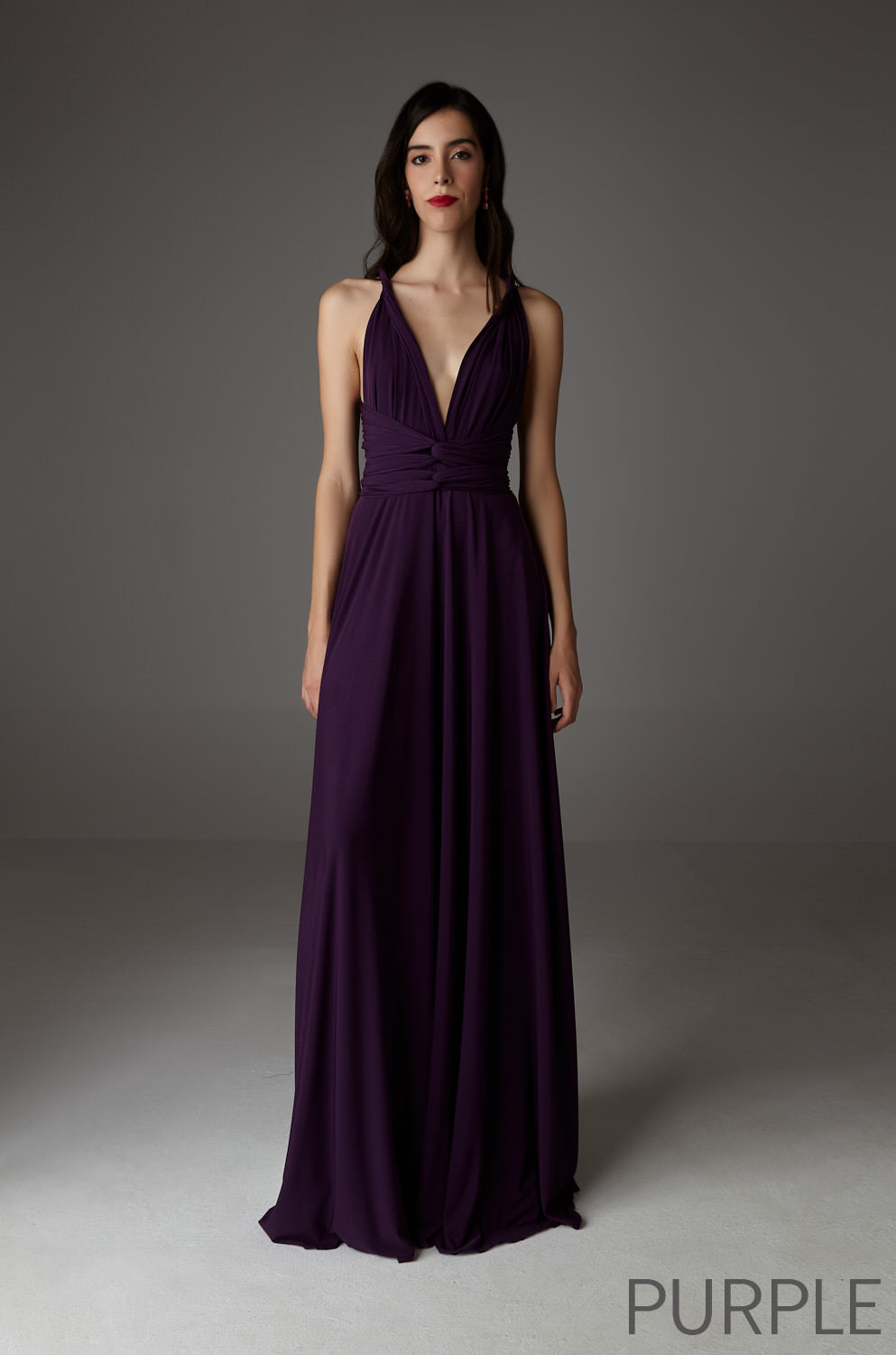 MAXI DRESS-MULTIDRESS-Ceylan Bcn-AUBERGINE-ONLY-Urbanheer