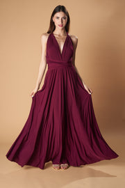 MAXI DRESS-MULTIDRESS-Ceylan Bcn-AUBERGINE-ONLY-Urbanheer