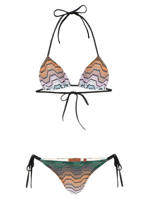 Missoni Greek Motif Bikini