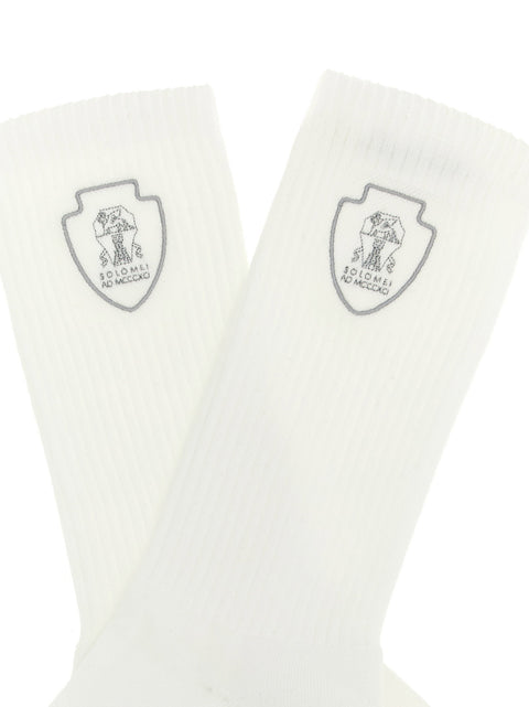 Brunello Cucinelli Tennis Logo Tights