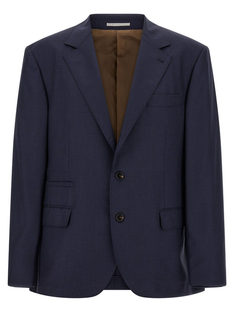 Brunello Cucinelli Houndstooth Blazer