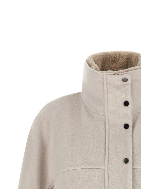 Brunello Cucinelli Cropped Coat