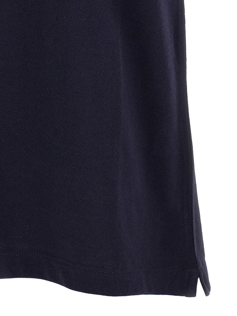 Brunello Cucinelli Logo Piqué Polo Shirt