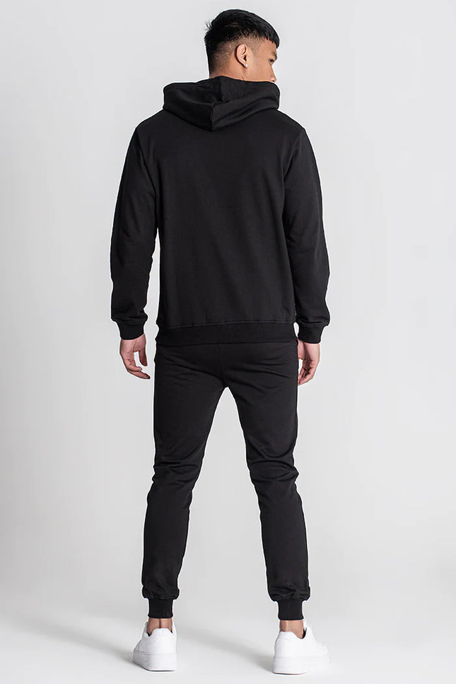 Black Essential Micro Hoodie Jacket-Gianni Kavanagh-Urbanheer