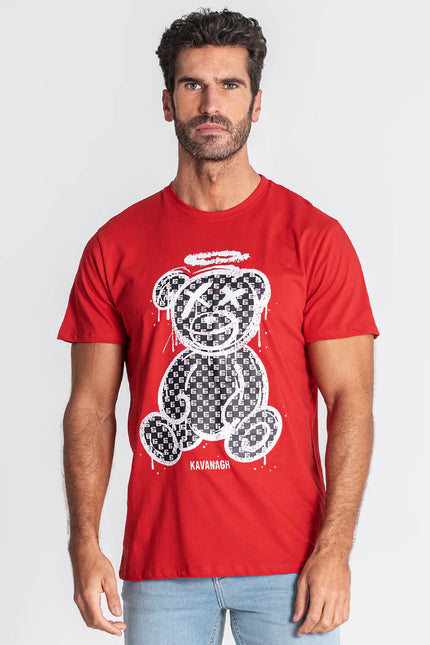 Red Anniversary Ted Tee-Gianni Kavanagh-RED-XS-Urbanheer
