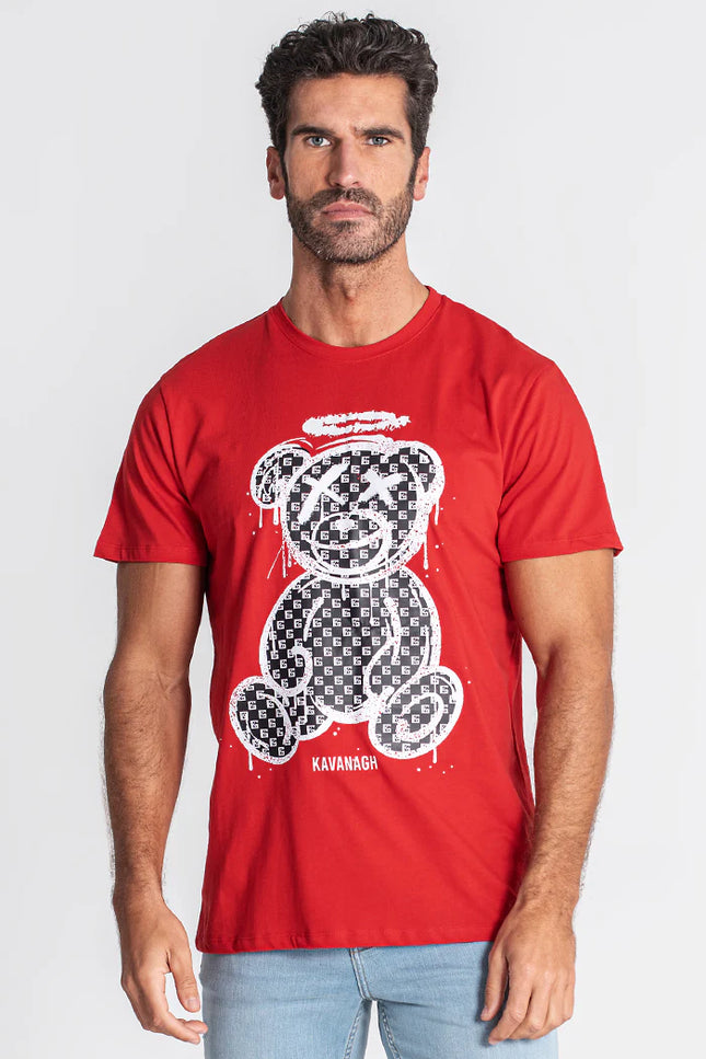Red Anniversary Ted Tee-Gianni Kavanagh-RED-XS-Urbanheer