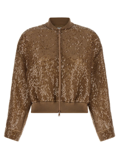 Brunello Cucinelli Zip Cardigan