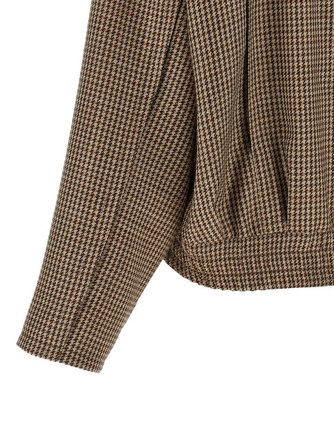 Brunello Cucinelli Shiny Zipper Pull Jacket