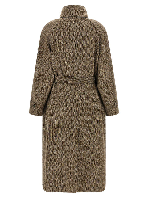 Brunello Cucinelli Sparkling Virgin Wool Coat