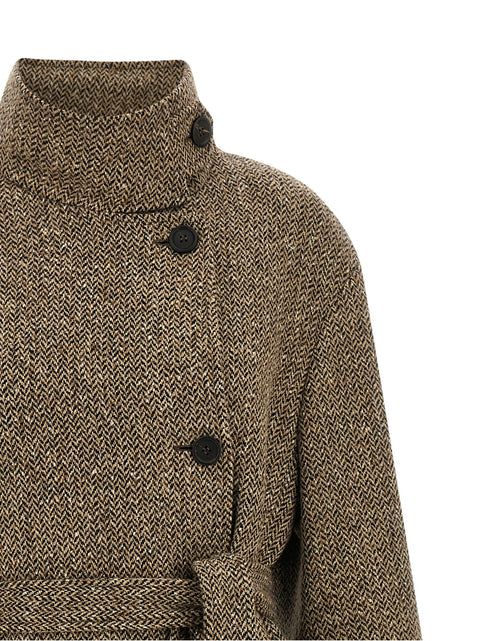 Brunello Cucinelli Sparkling Virgin Wool Coat
