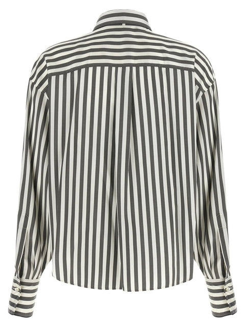 Brunello Cucinelli Shirt With Scarf