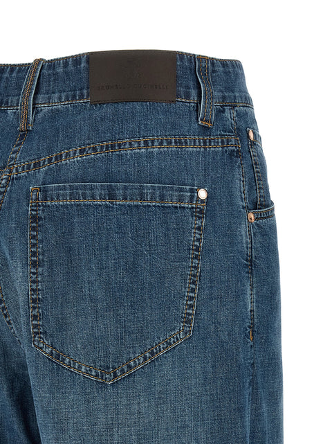 Brunello Cucinelli Wide Leg Jeans