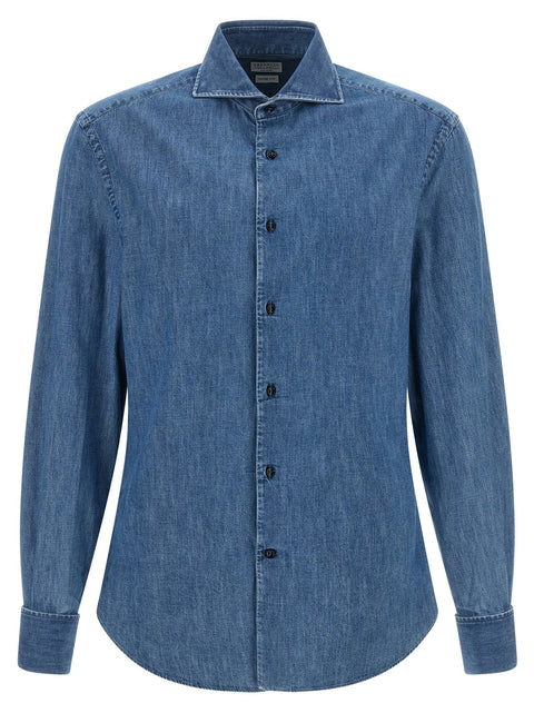 Brunello Cucinelli Denim Shirt
