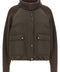 Brunello Cucinelli Knit Insert Down Jacket