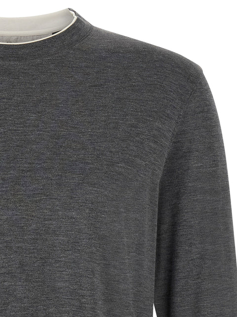 Brunello Cucinelli Silk And Cotton T-shirt