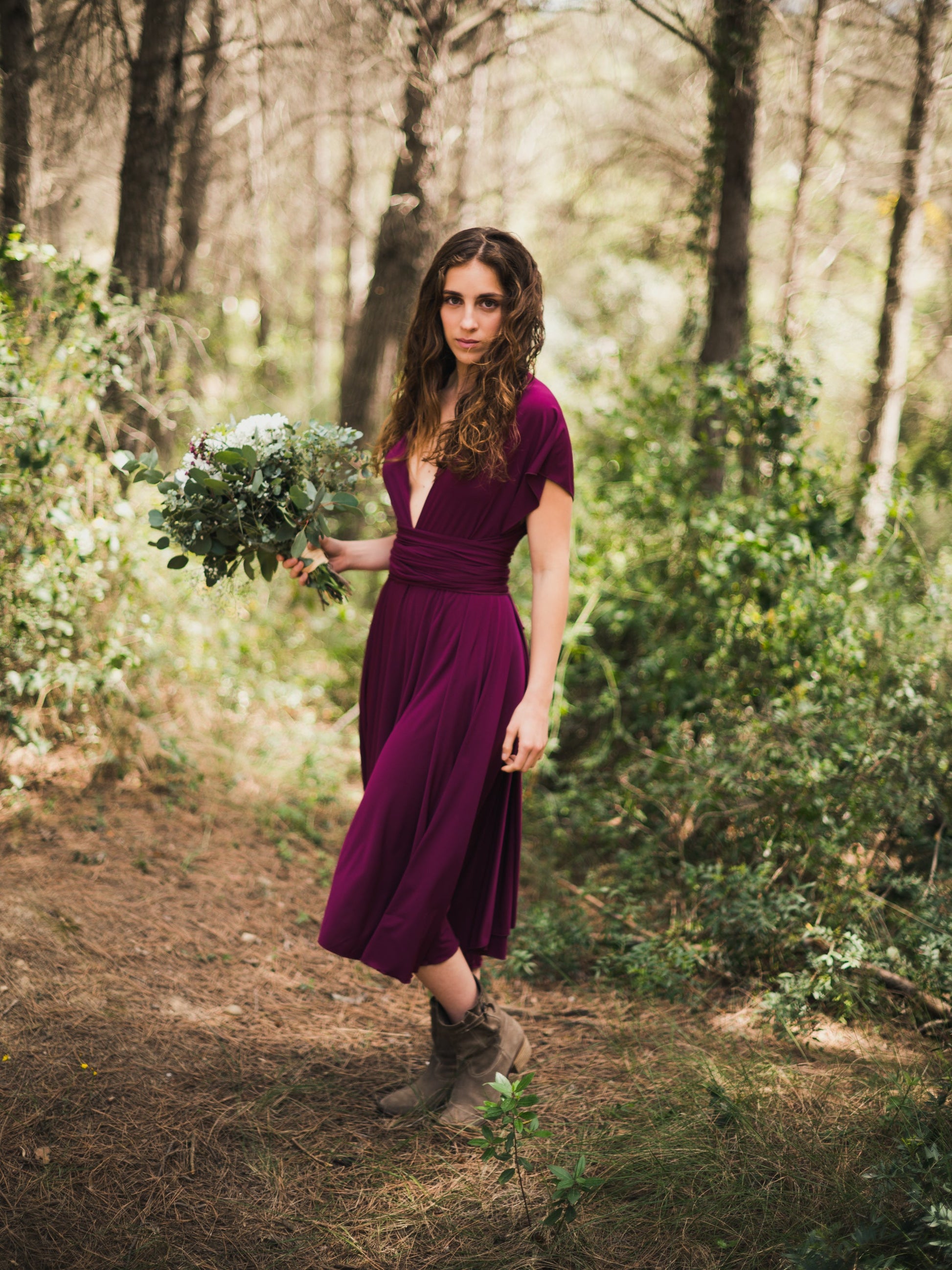MIDI DRESS-MULTIDRESS-Ceylan Bcn-AUBERGINE-ONLY-Urbanheer
