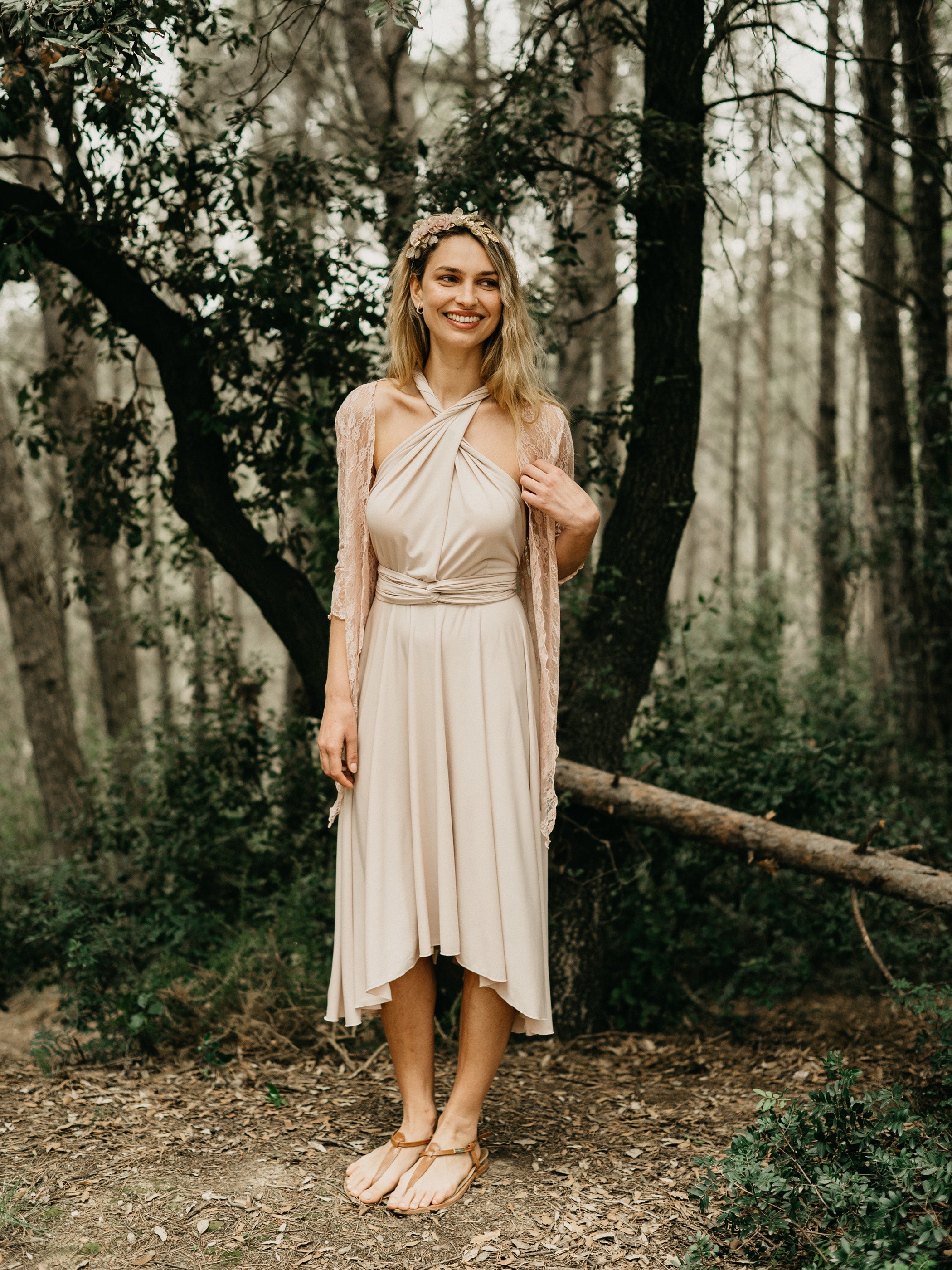 MIDI DRESS-MULTIDRESS-Ceylan Bcn-CHAMPAGNE-ONLY-Urbanheer