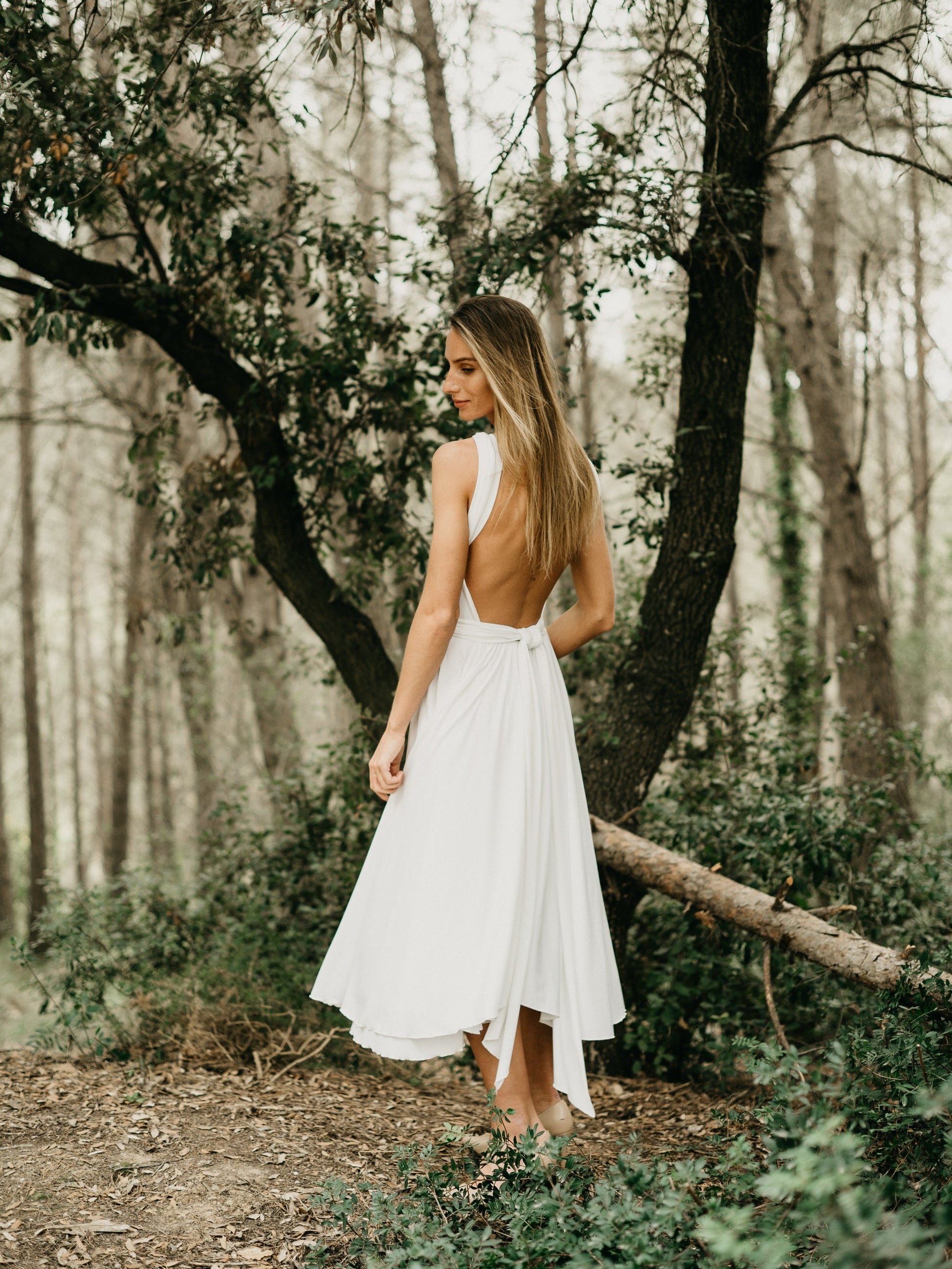 MIDI DRESS NOVIA-MULTIDRESS-Ceylan Bcn-IVORY-ÚNICA-Urbanheer