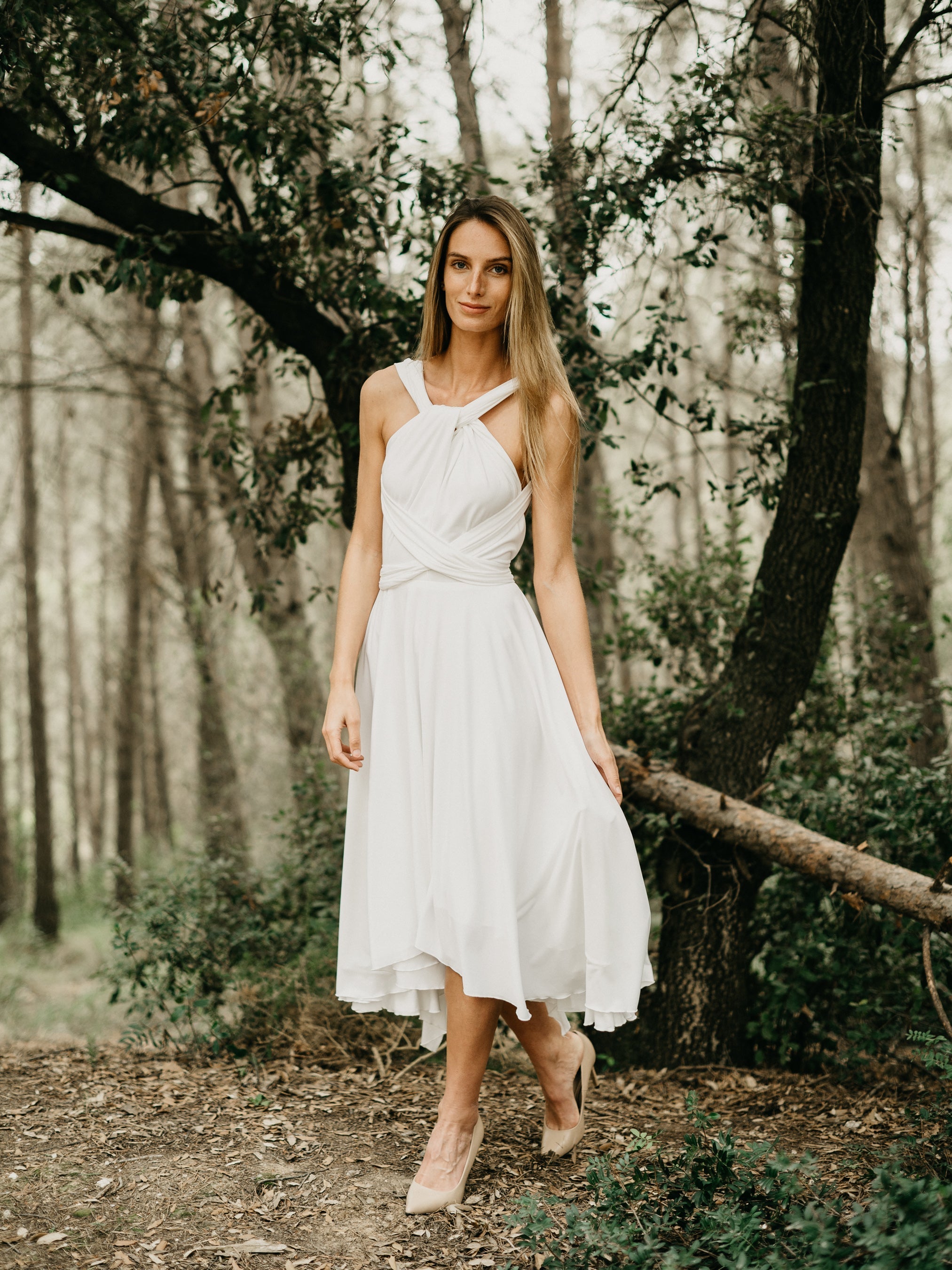 MIDI DRESS NOVIA-MULTIDRESS-Ceylan Bcn-IVORY-ÚNICA-Urbanheer