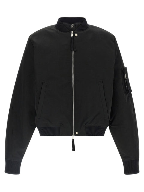 Thom Krom Zipped Bomber Jacket
