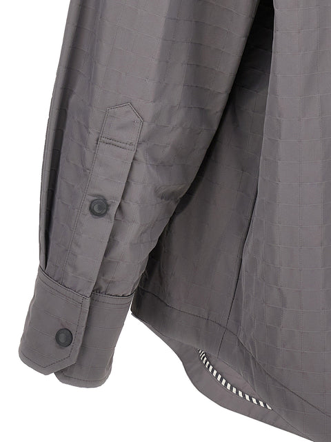 Thom Browne Snap Front Overshirt