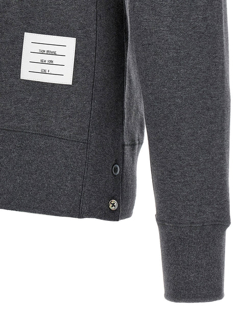 Thom Browne Classic Loopback 4-bar Sweatshirt