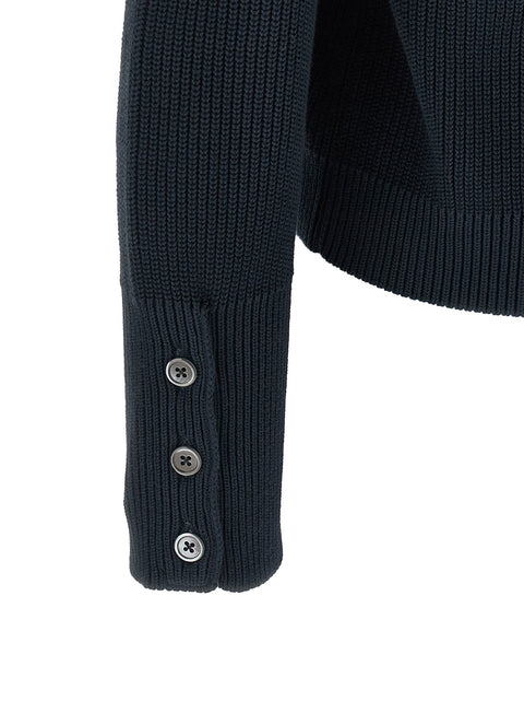 Thom Browne Garment Dye Cardigan