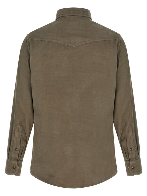 Brunello Cucinelli Corduroy Shirt