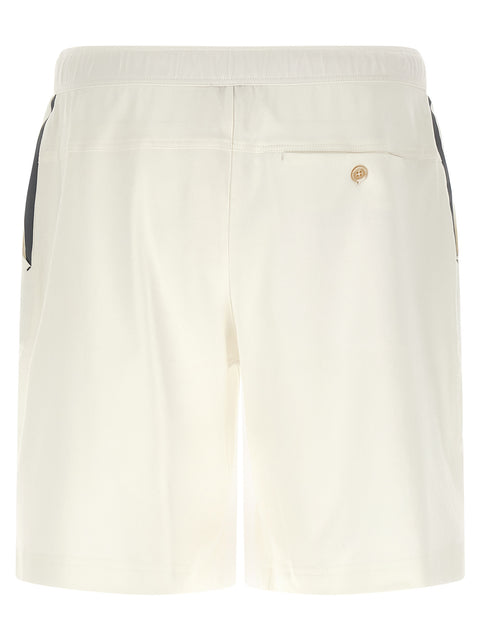 Brunello Cucinelli Interlock Cotton Bermuda Shorts