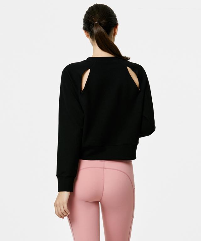 Tourjours Crop Sweat-Green Apple-2-Wine-Urbanheer