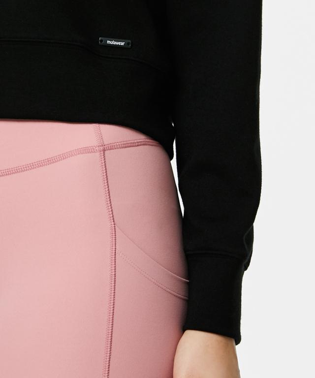 Tourjours Crop Sweat-Green Apple-2-Wine-Urbanheer