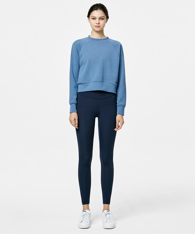 Tourjours Crop Sweat-Green Apple-2-Wine-Urbanheer