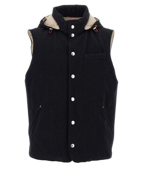 Brunello Cucinelli Padded Wool Vest