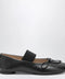 MM6 Maison Margiela Anatomic Numeric black ballet flats