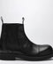 MM6 Maison Margiela Black leather Chelsea Biker boots