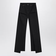 MM6 Maison Margiela Black panelled jeans