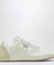 MM6 Maison Margiela Factory Sneakers in white satin
