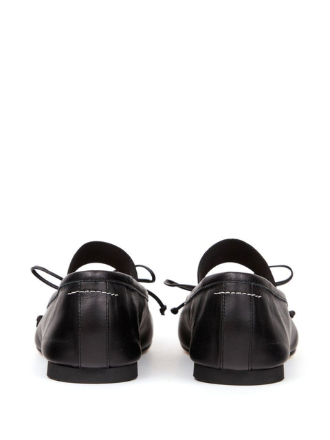 MM6 Maison Margiela Flat shoes BLACK