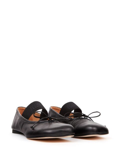 MM6 Maison Margiela Flat shoes BLACK