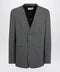 MM6 Maison Margiela Grey mélange wool-blend jacket