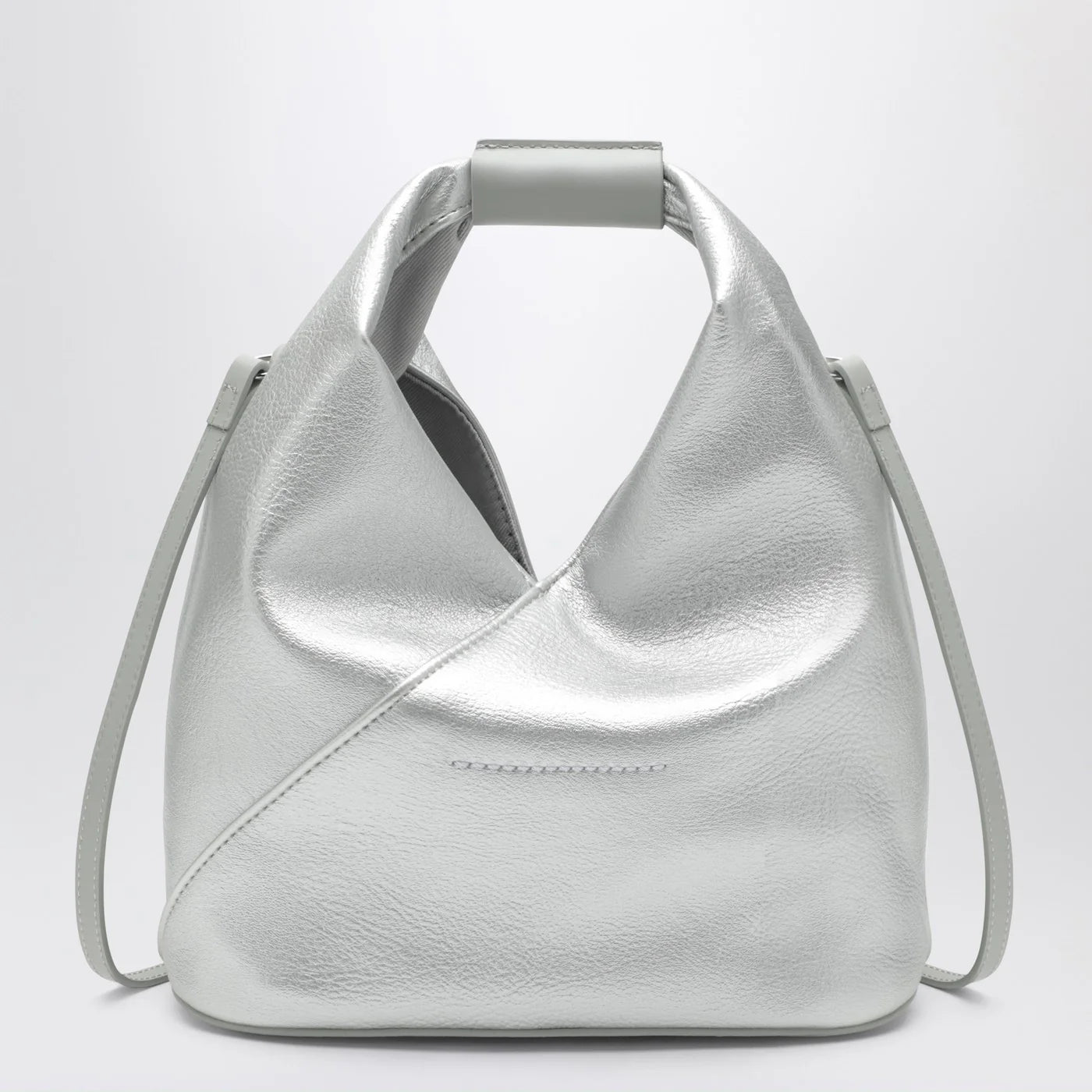 MM6 Maison Margiela Japanese Crossbody Bag silver eco leather
