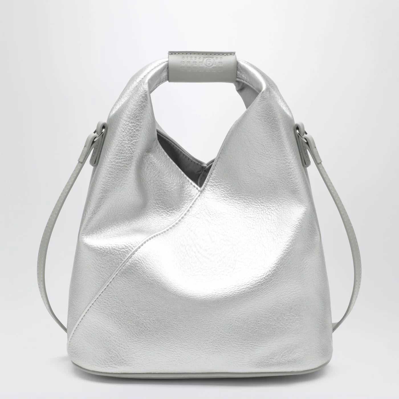 MM6 Maison Margiela Japanese Crossbody Bag silver eco leather