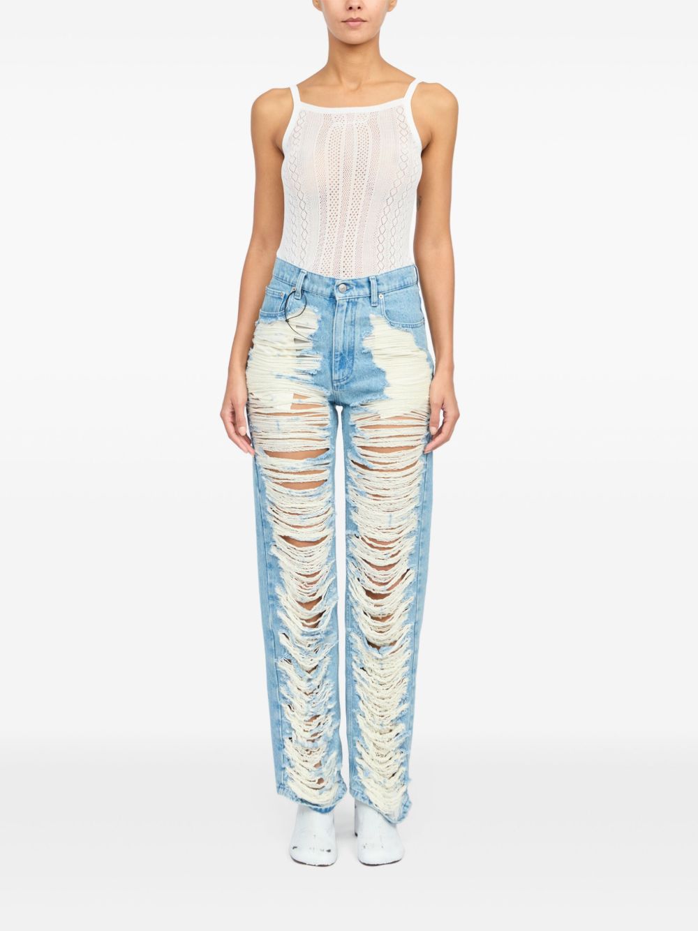 MM6 Maison Margiela Jeans Clear Blue-Jeans-MM6 Maison Margiela-25-Urbanheer