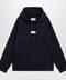 MM6 Maison Margiela Navy blue cotton hoodie